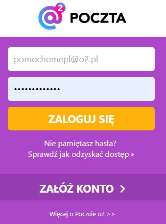 poczta o2 logowanie zaloguj|1login w Poczcie O2